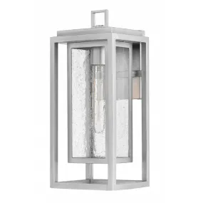 Clearwater Coastal Outdoor Wall Lantern - Medium 16" - Satin Nickel