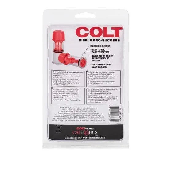 Colt Nipple Pro Multi Use Vacuum Pressure Suckers for Nipple Play