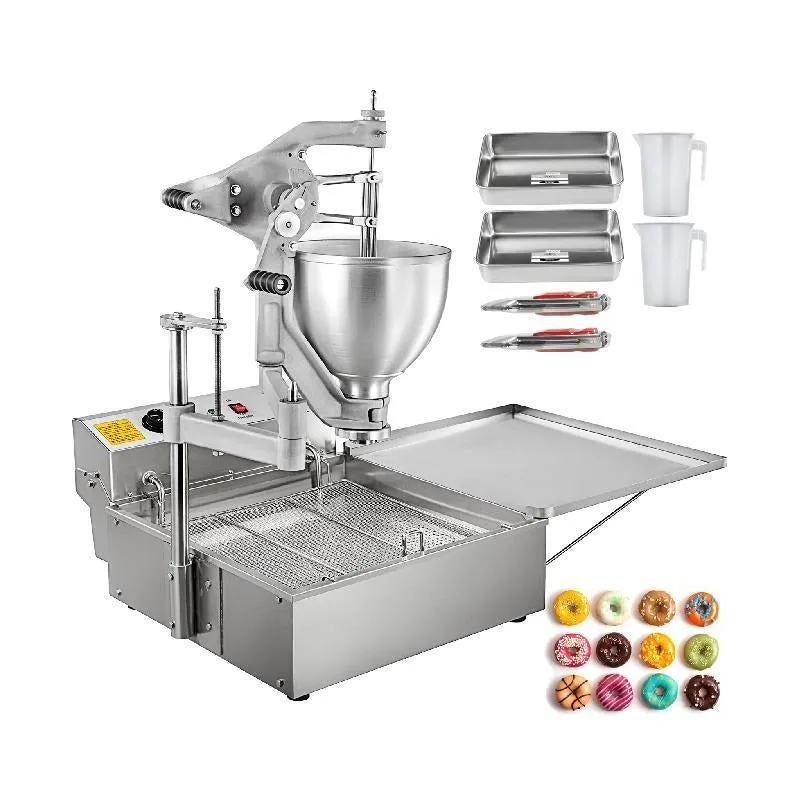 Commercial Electric Donut Fryer Ball Doughnuts Maker Machine