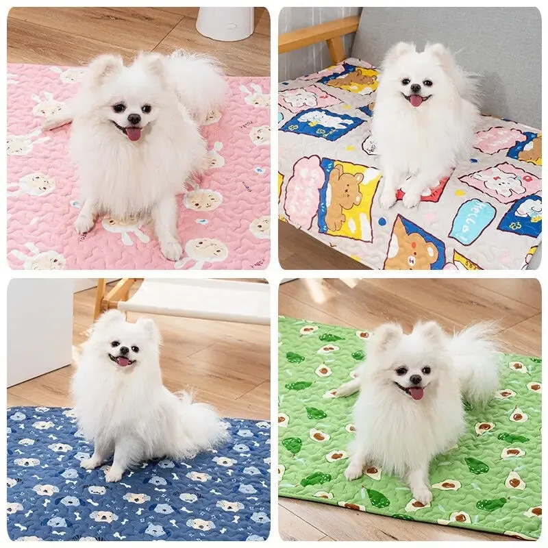 Cooling Mat Pad Pet Dog Cat Rabbit