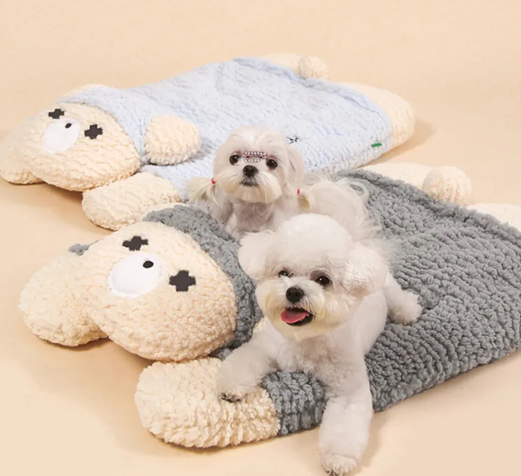 Cute Cat Sleeping Pad, Cotton 100% Pet Mattress, Sheep Cat Litter Mat, Bed Mattress for Cats