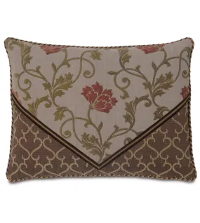 Dawn Floral Standard Sham Cover 20x27