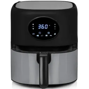 Deco Chef 3.7QT Digital Air Fryer with 6 Cooking Presets, Black - Refurbished