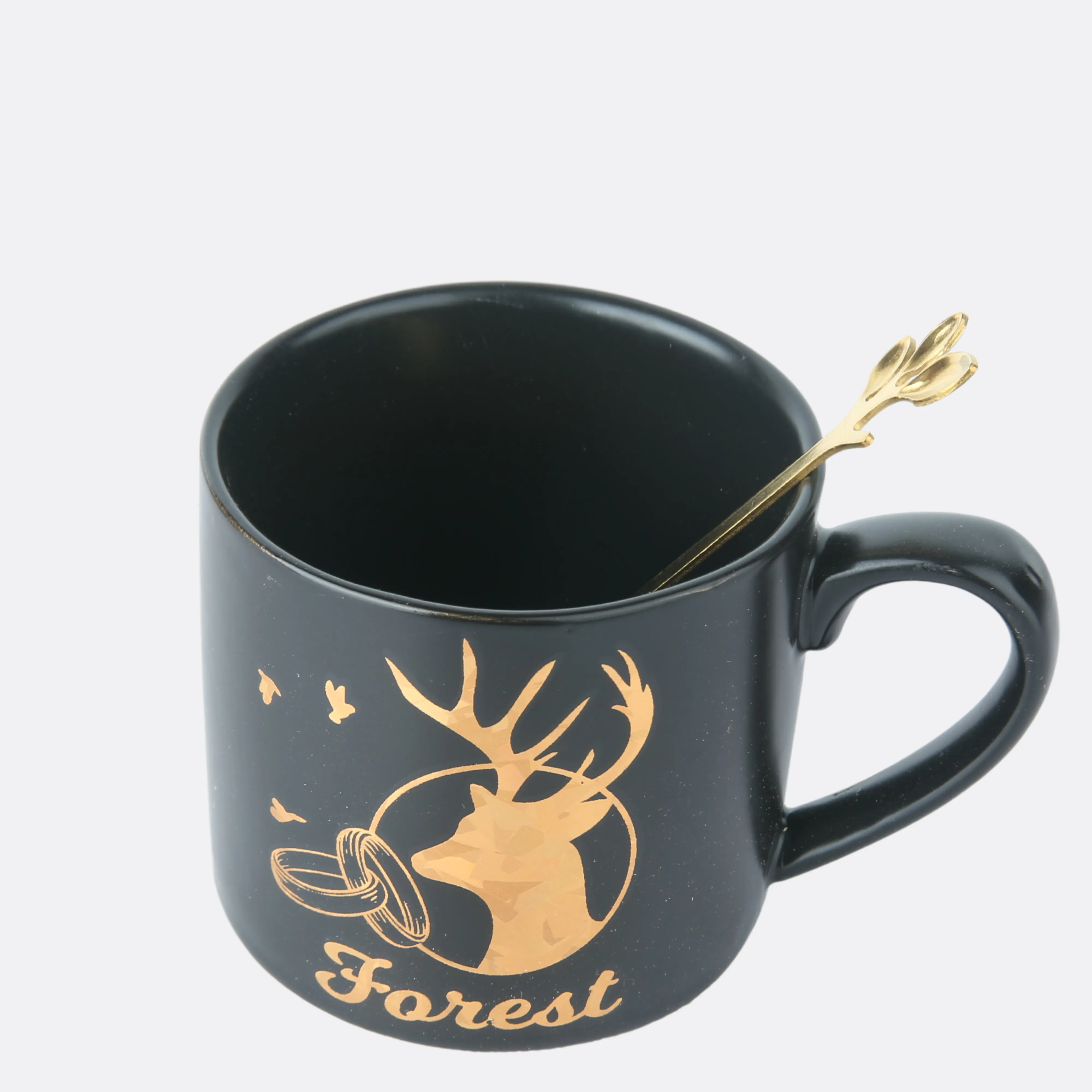 Deer Mug With Tray