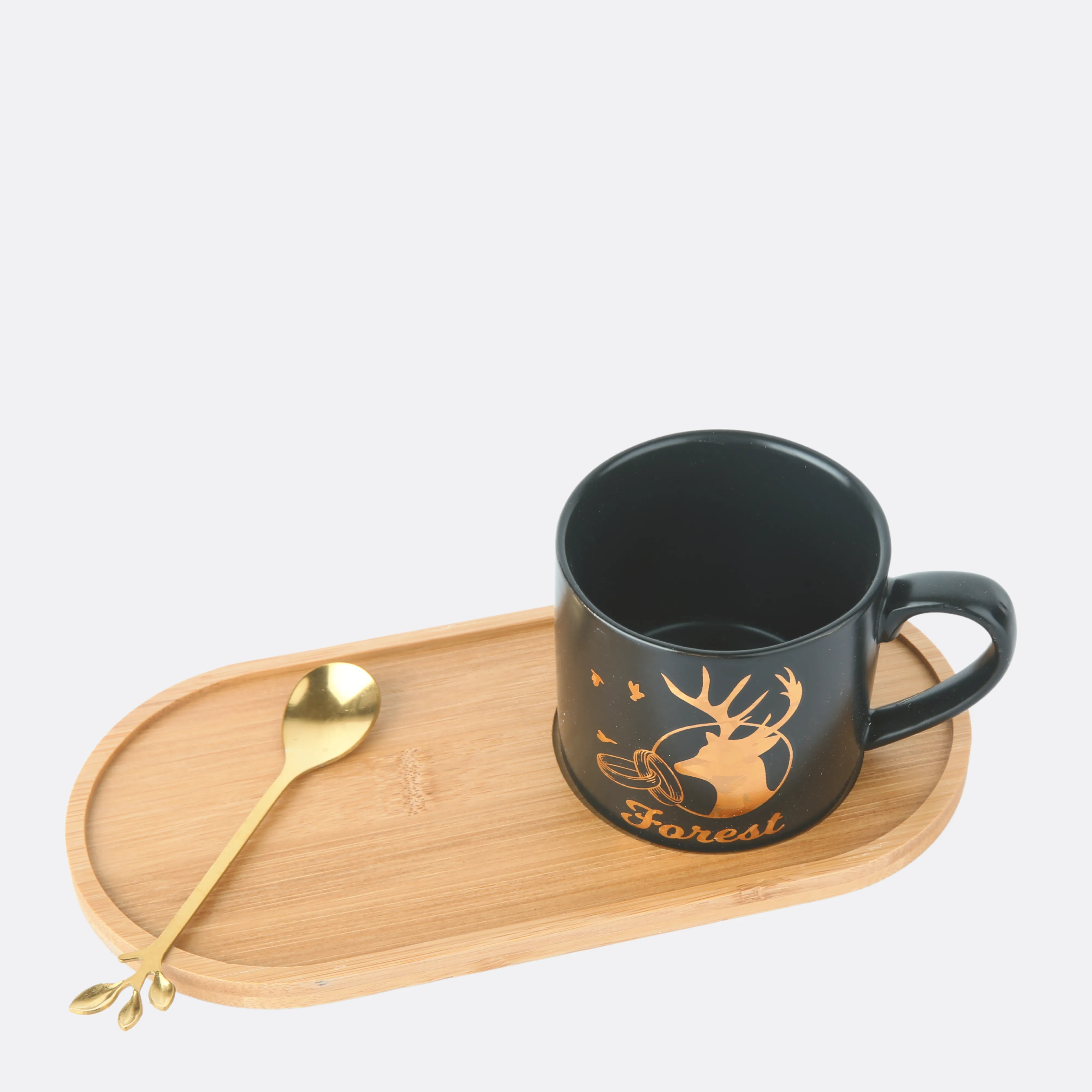 Deer Mug With Tray