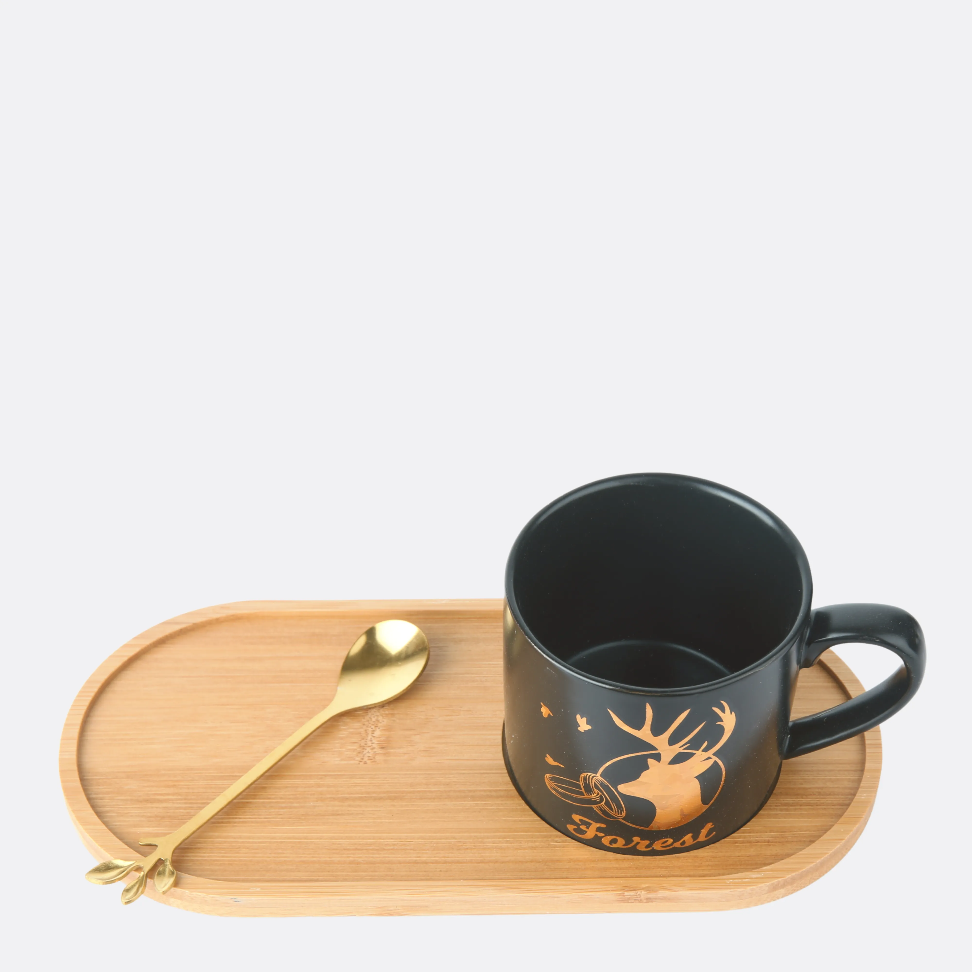 Deer Mug With Tray