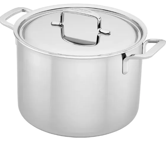 Demeyere 5-Plus 40850-848-0 Saucepan 8L Round Silver