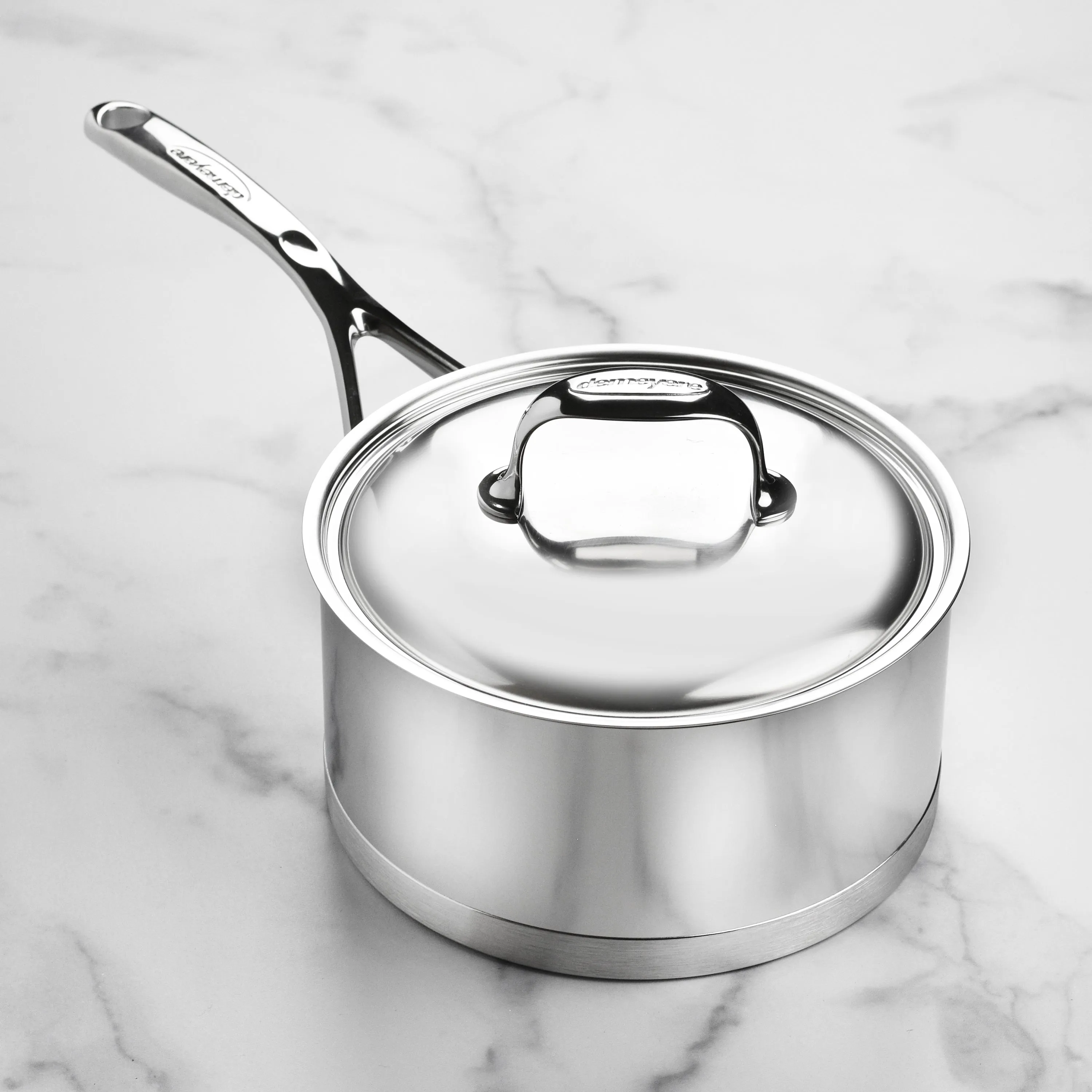 Demeyere Atlantis 3.2-quart Stainless Steel Saucepan