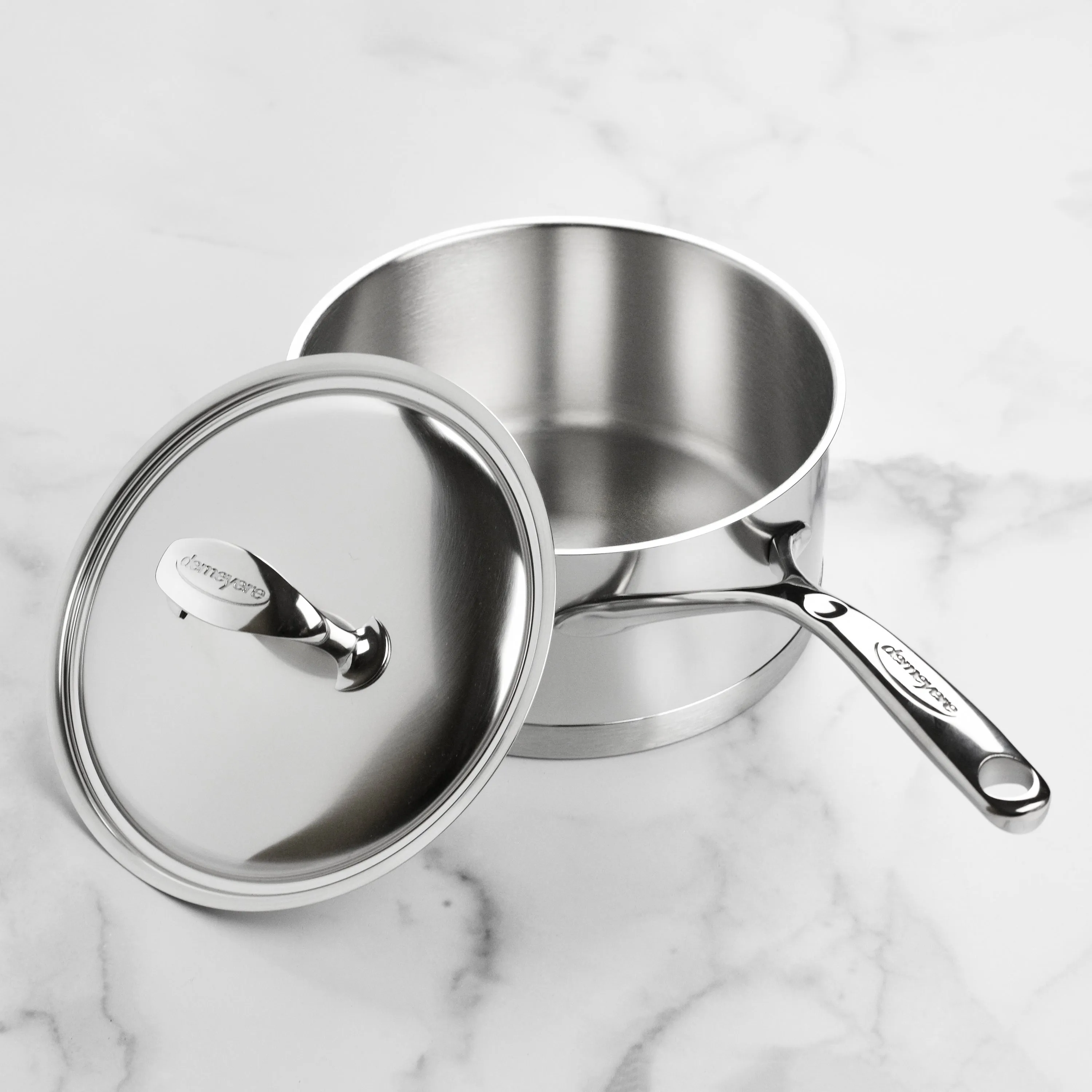 Demeyere Atlantis 3.2-quart Stainless Steel Saucepan