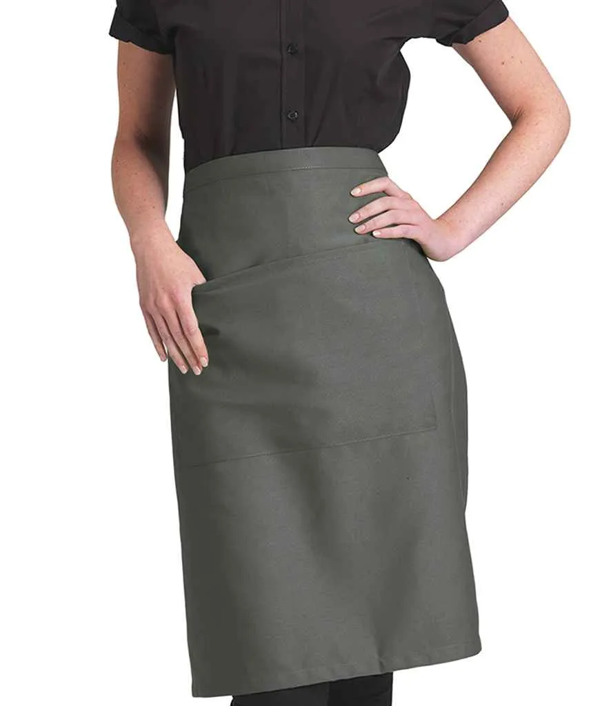 Dennys Polyester Waist Apron with Pocket