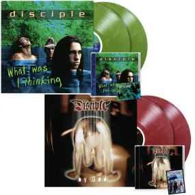 Disciple Vinyl CD Quad Bundle (By God   What What I Thinking CD   VINYL) 2xLP Double Vinyl Gatefold, Remastered (2024 Girder Records)