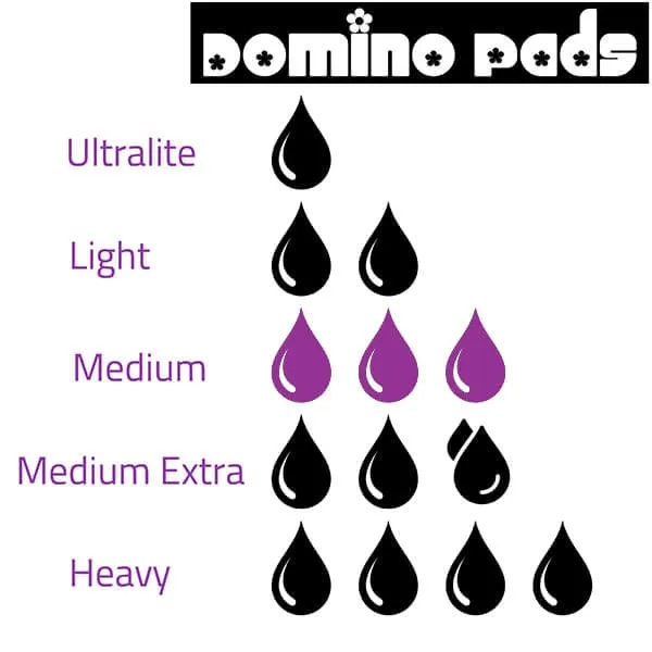 Domino Pads Petite Medium Cloth MINI Pad in Minky