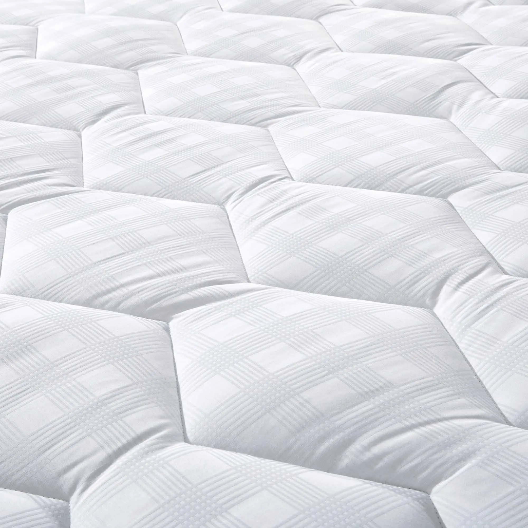 Down Alternative Mattress Pad with 100% Polyester Cover 500 Thread Count