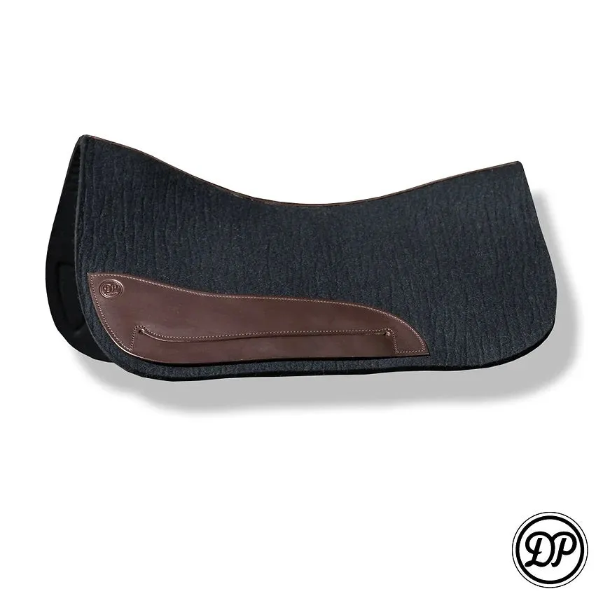 DP Saddlery Wool Felt Saddle Pad - Quantum