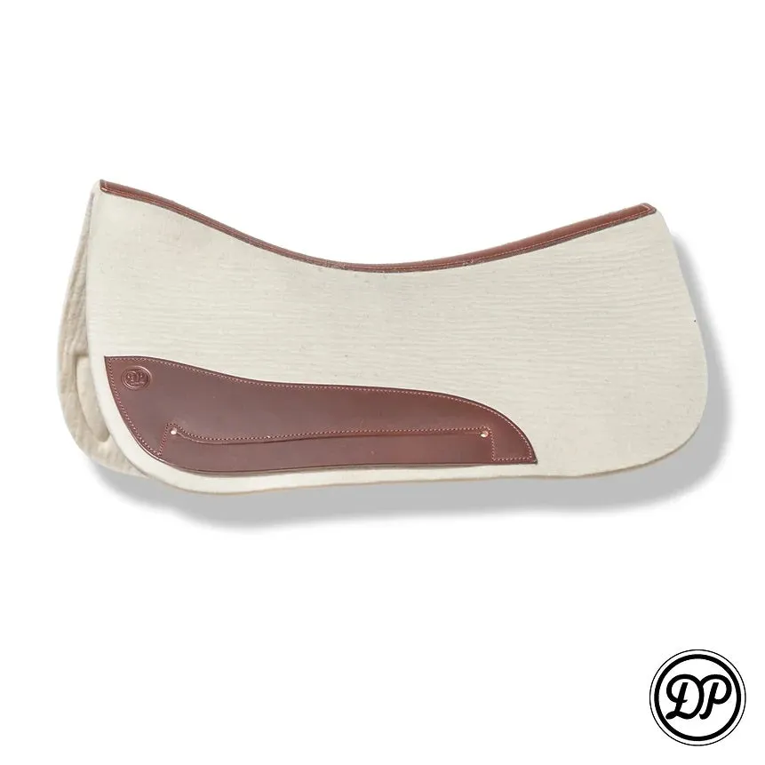 DP Saddlery Wool Felt Saddle Pad - Quantum