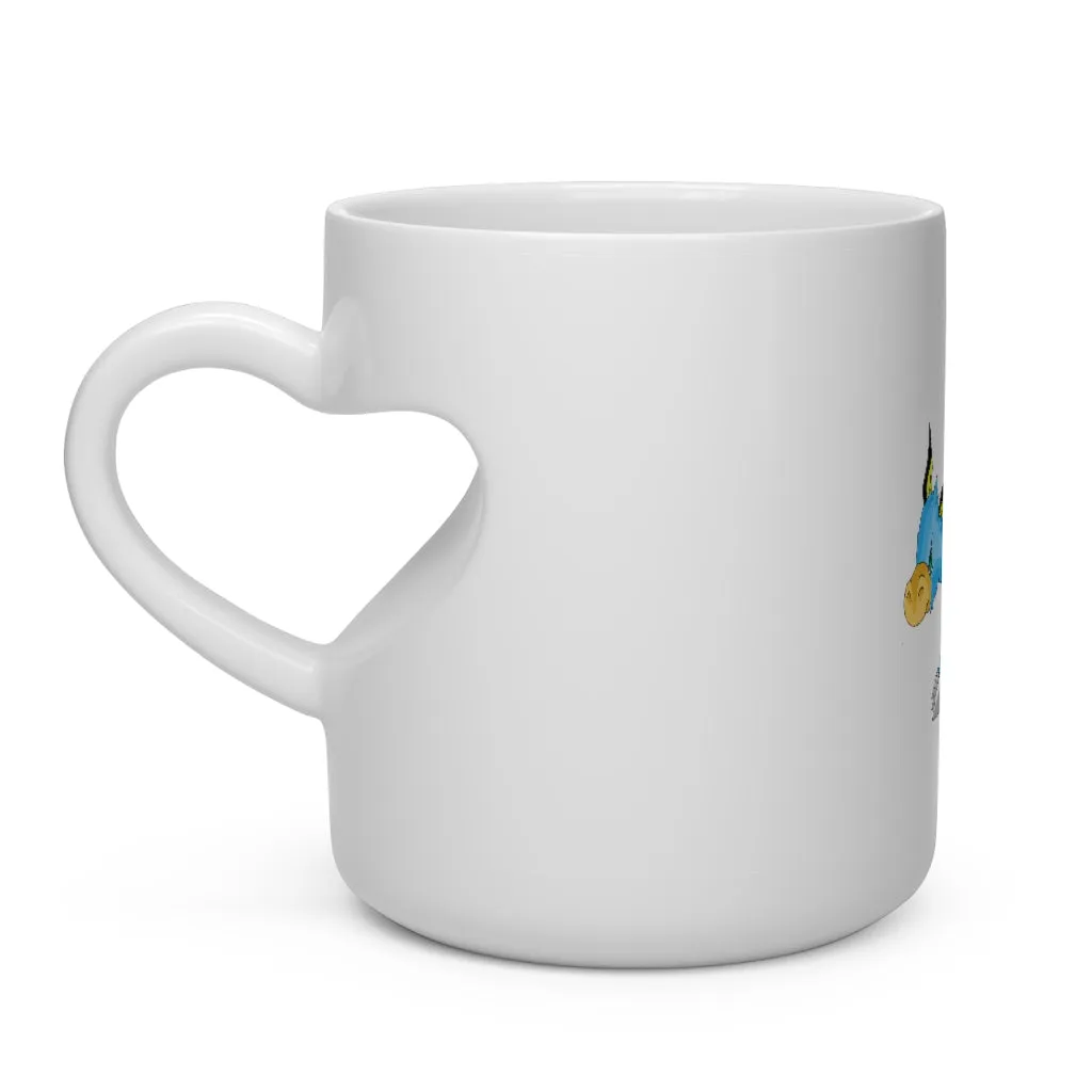 Drago Heart Shape Mug