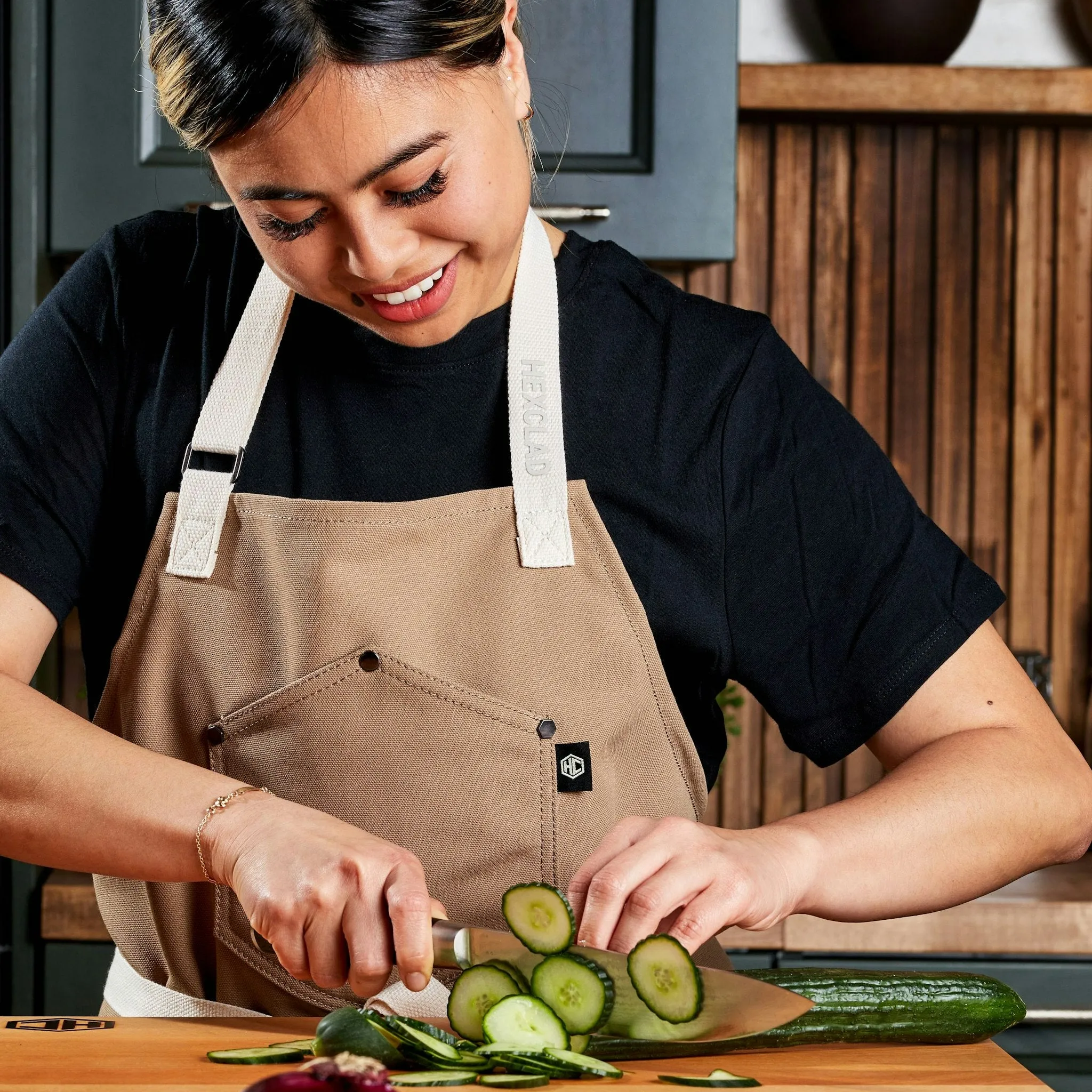 Eco Modern Apron (Sand)