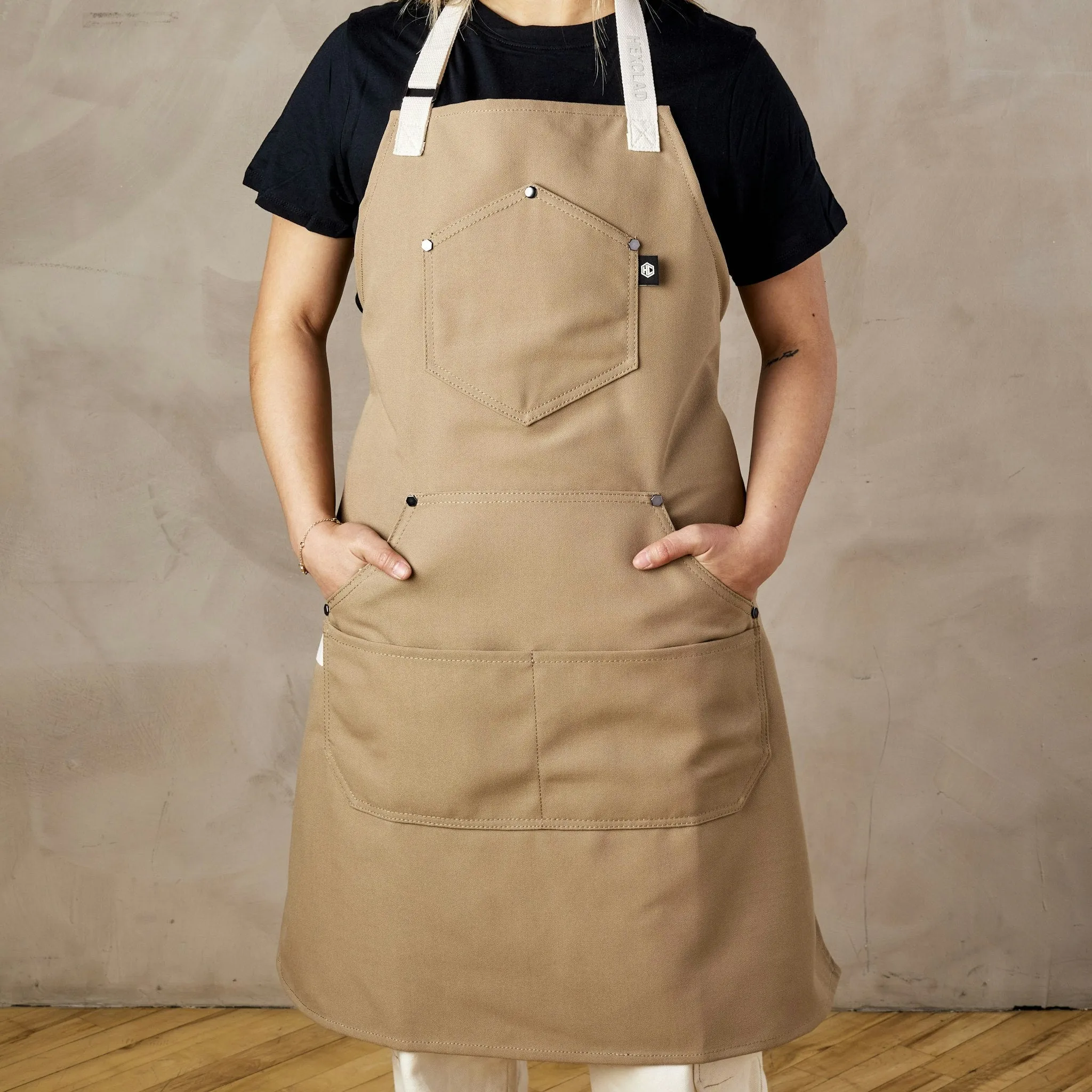 Eco Modern Apron (Sand)