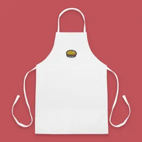 Egg Tart Embroidered Apron