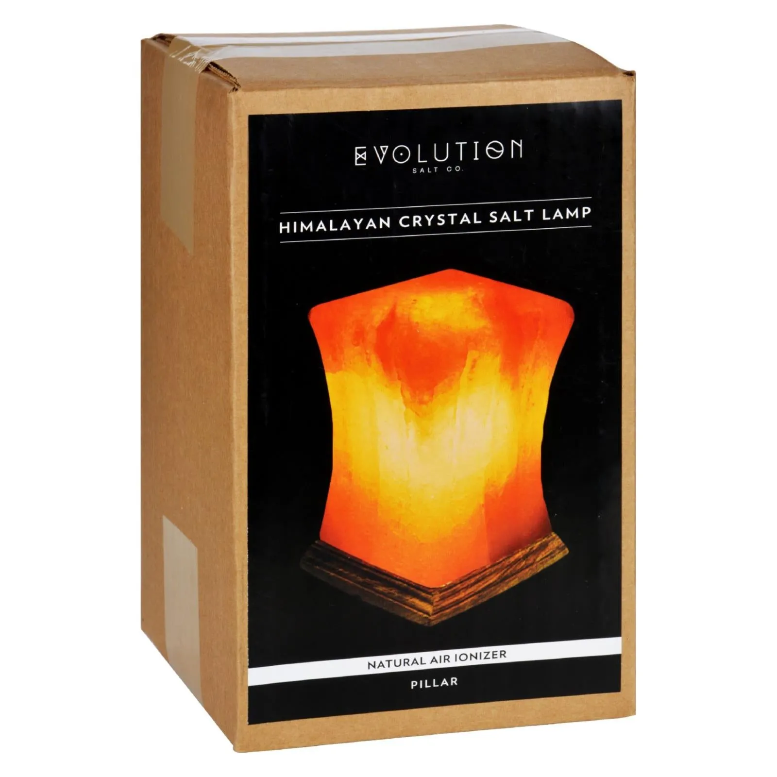 Evolution Salt Crystal Salt Lamp - Pillar - 1 Count