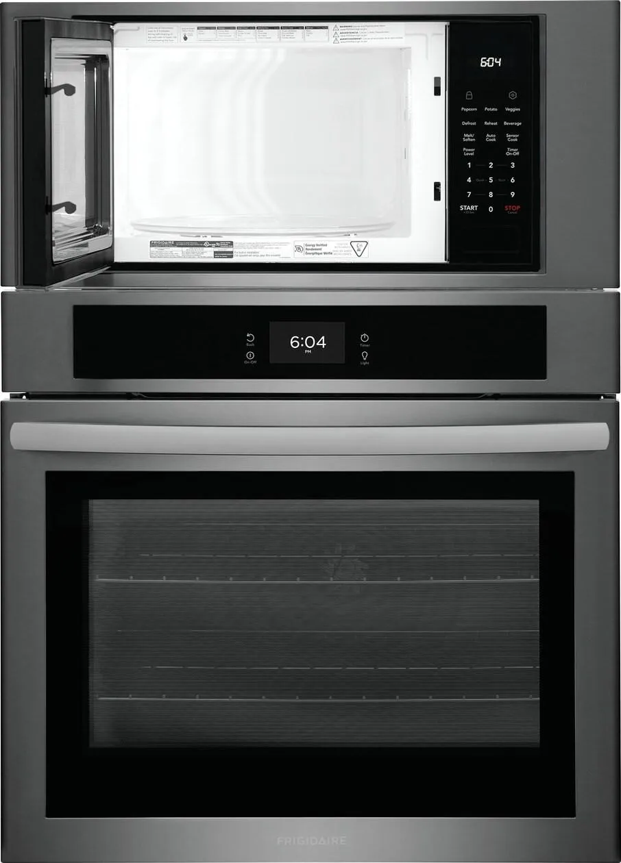 FCWM3027AD Frigidaire 30" Electric Wall Oven and Microwave Combination