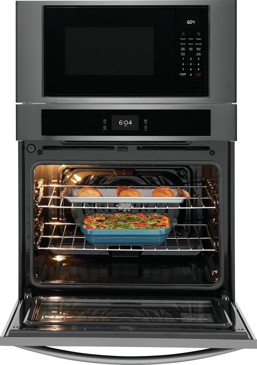 FCWM3027AD Frigidaire 30" Electric Wall Oven and Microwave Combination