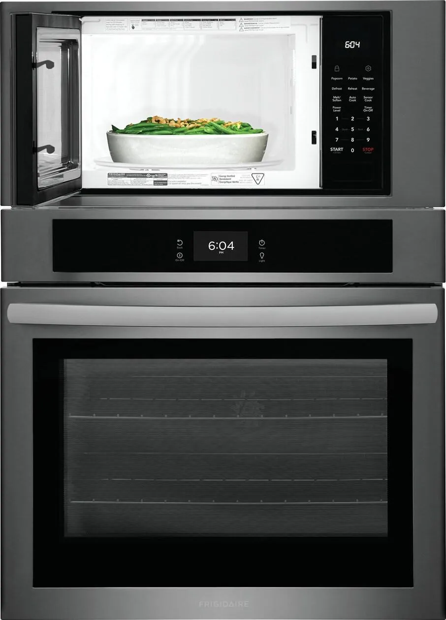 FCWM3027AD Frigidaire 30" Electric Wall Oven and Microwave Combination