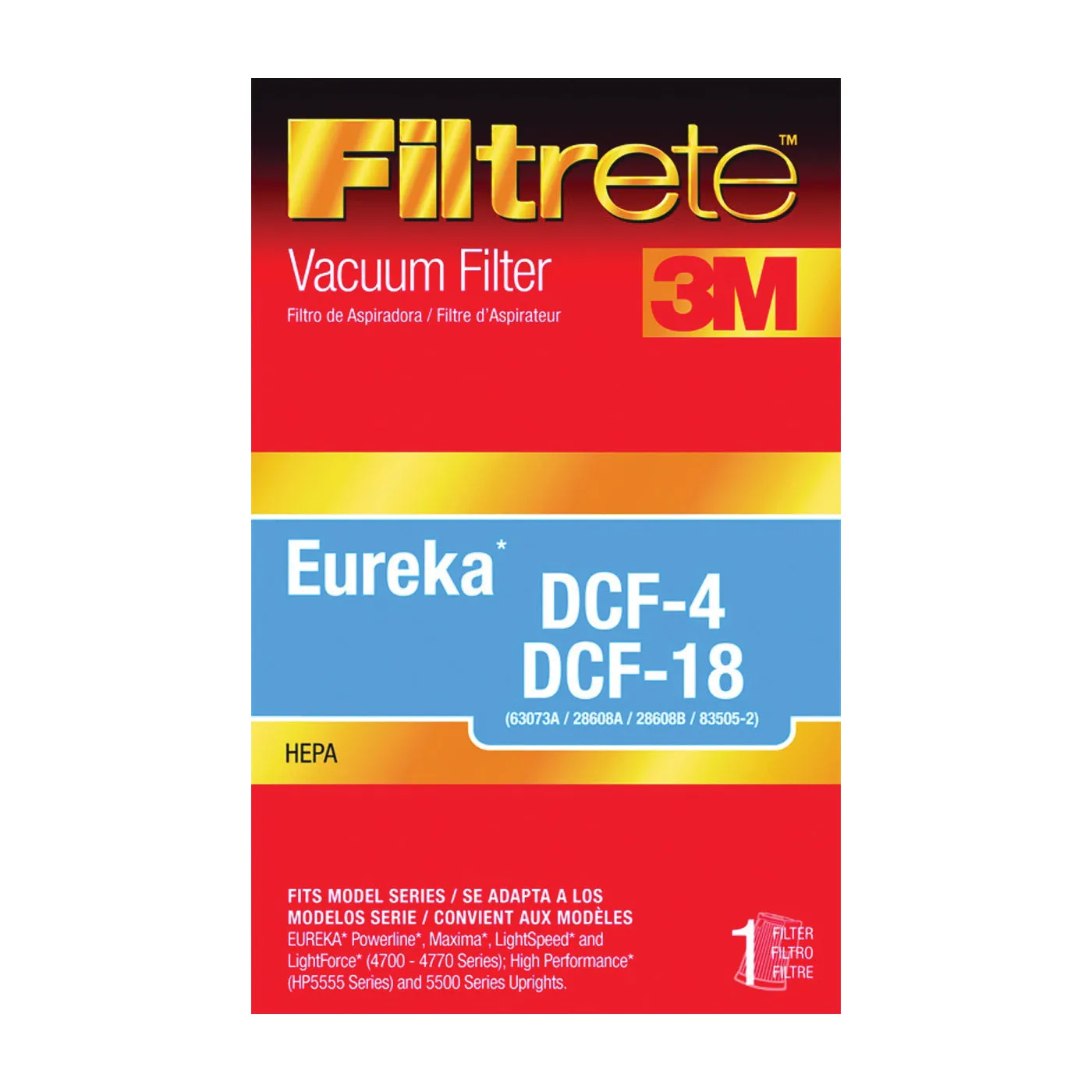 Filtrete 67814A-2 Vacuum Cleaner Filter