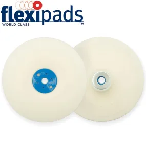 FLEXIPADS GRINDER PAD & NUT 178MM M14X2 WHITE FLEX 20310