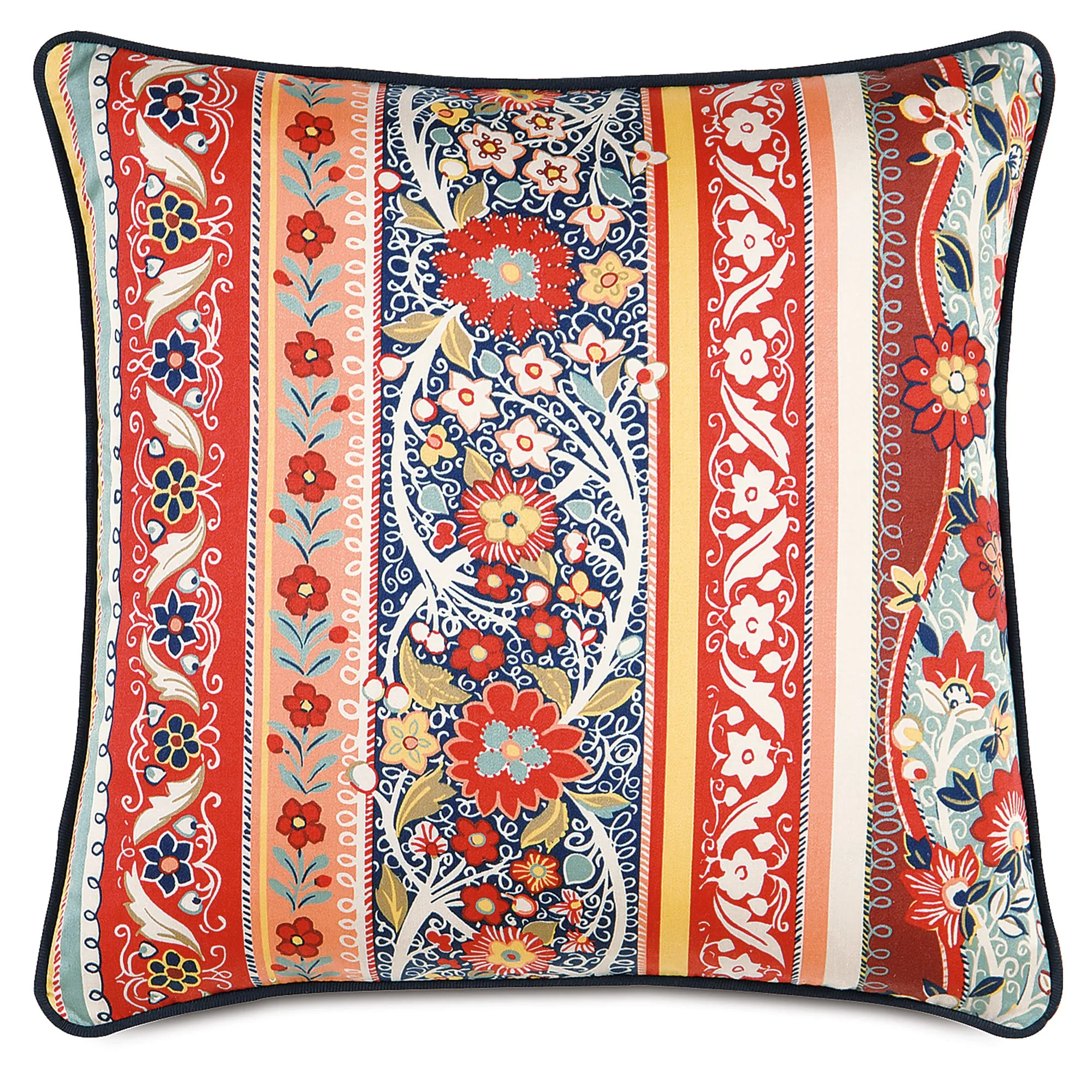 Folkloric Zara Decorative Pillow Cover 18x18