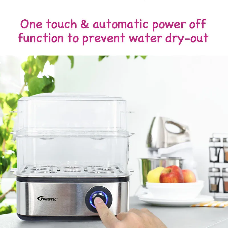 Food steamer 2.5L Multifunction 2 Tier Steamer (PPS706)