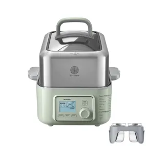 G563 Electric Food Steamer 5QT (Stew Pots Included)