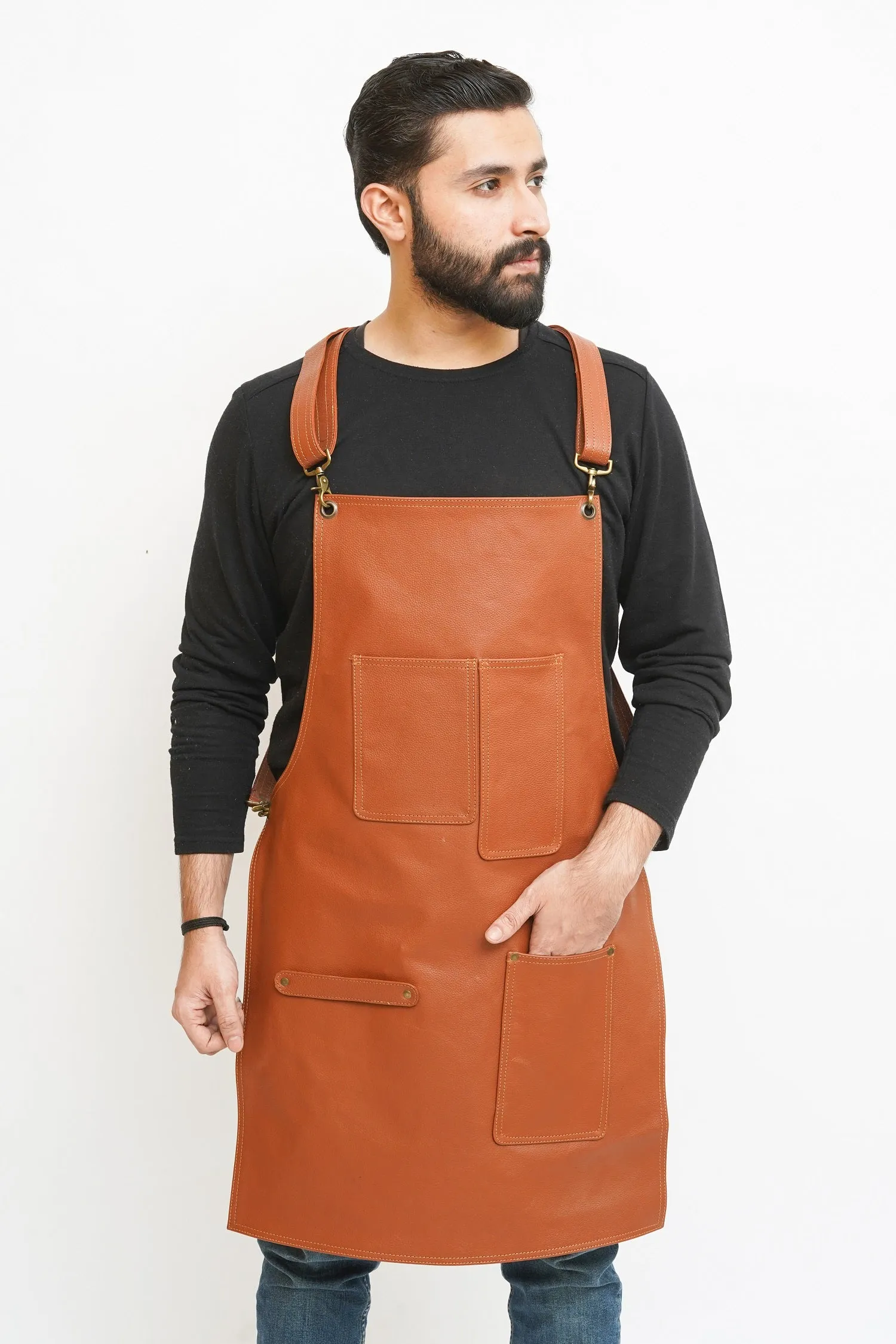 Genuine Leather Apron - Versatile & Genuine Bartender Apron