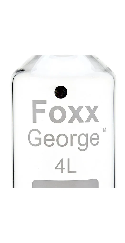 George™ Roller Bottle, 4L, GL45 Screw Neck, 3.3 Borosilicate Glass, 4/CS