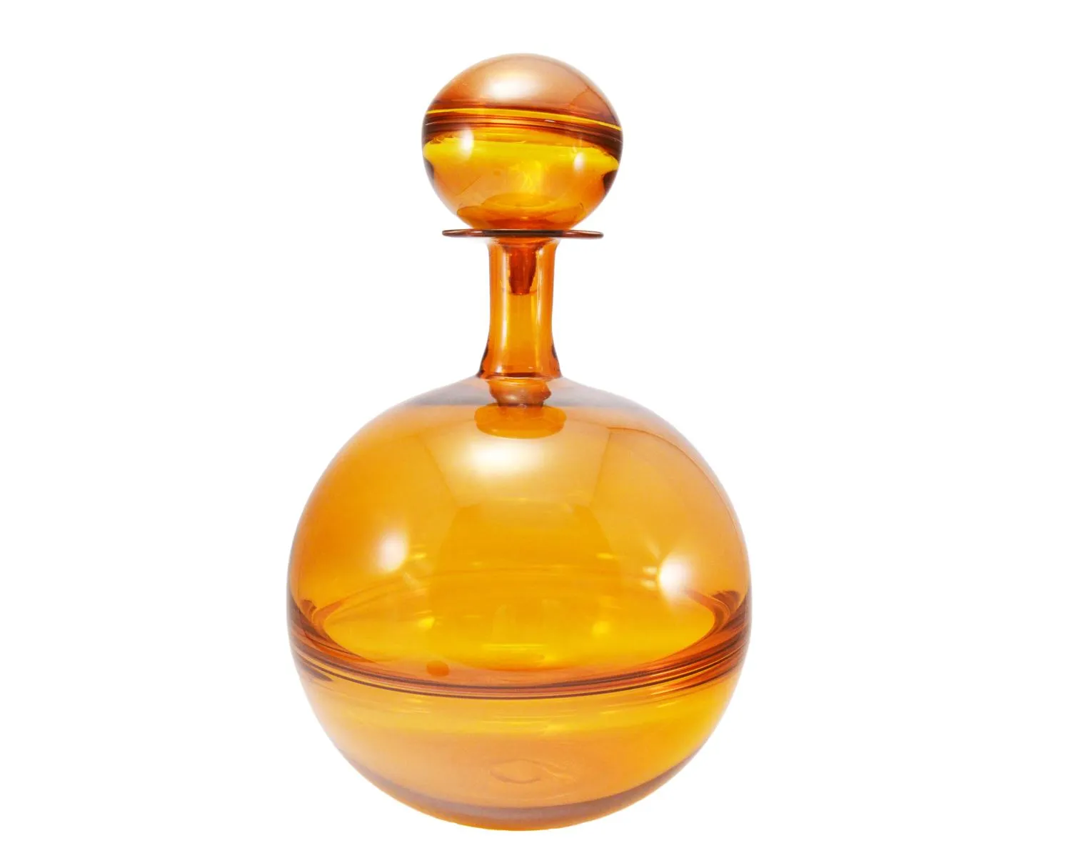 Gold Sphere Reflection Bottle