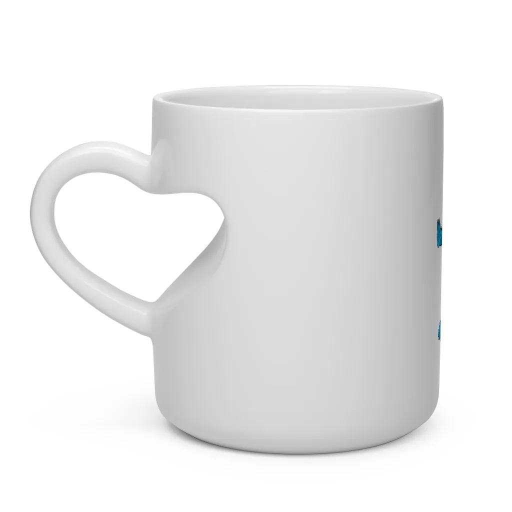 Goldi Heart Shape Mug