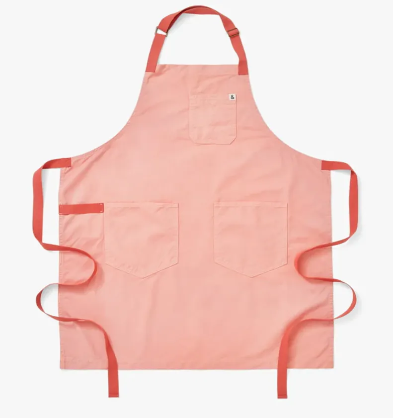 Grapefruit Pink H&B Apron