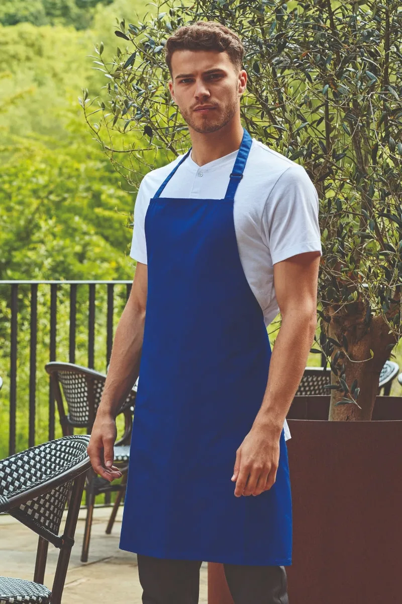 Green Sustainable Bib Apron (No Pockets)