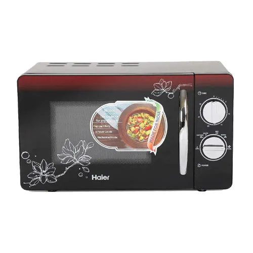 Haier 20 L Solo Microwave Oven (HIL2001MFPH, Black)