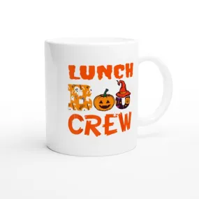 halloween  lunch Boo Crew mug  ,Halloween mug  , Boo Crew mug ,  ceramic halloween mug , Funny crew mug , halloween Gift,