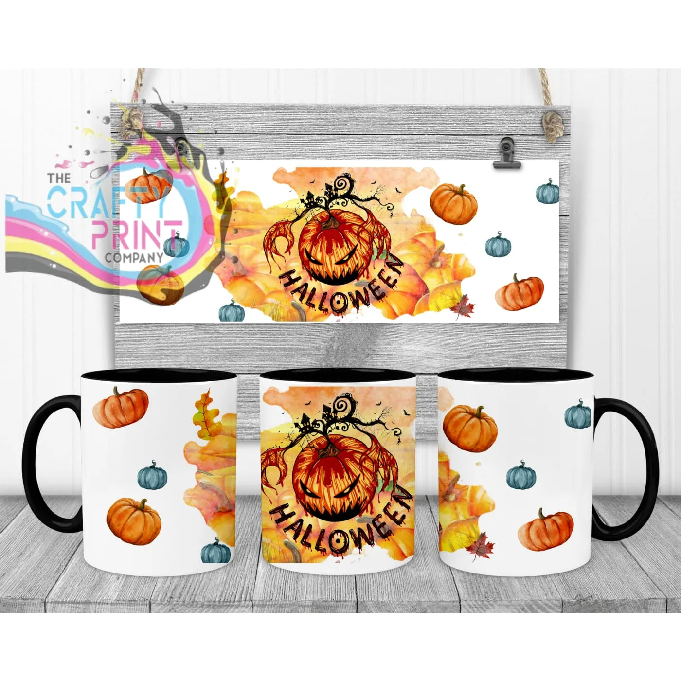 Halloween Pumpkin Mug