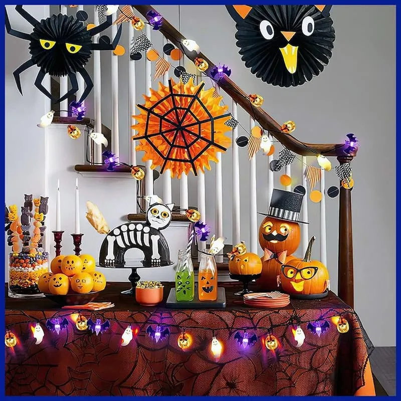 Halloween String Lights Decoration: Easy Setup (3, 6 & 10m)