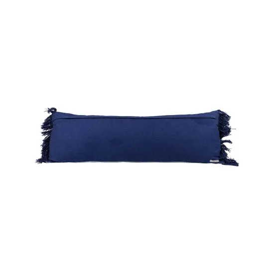 Hand Woven Jacey Pillow Blue