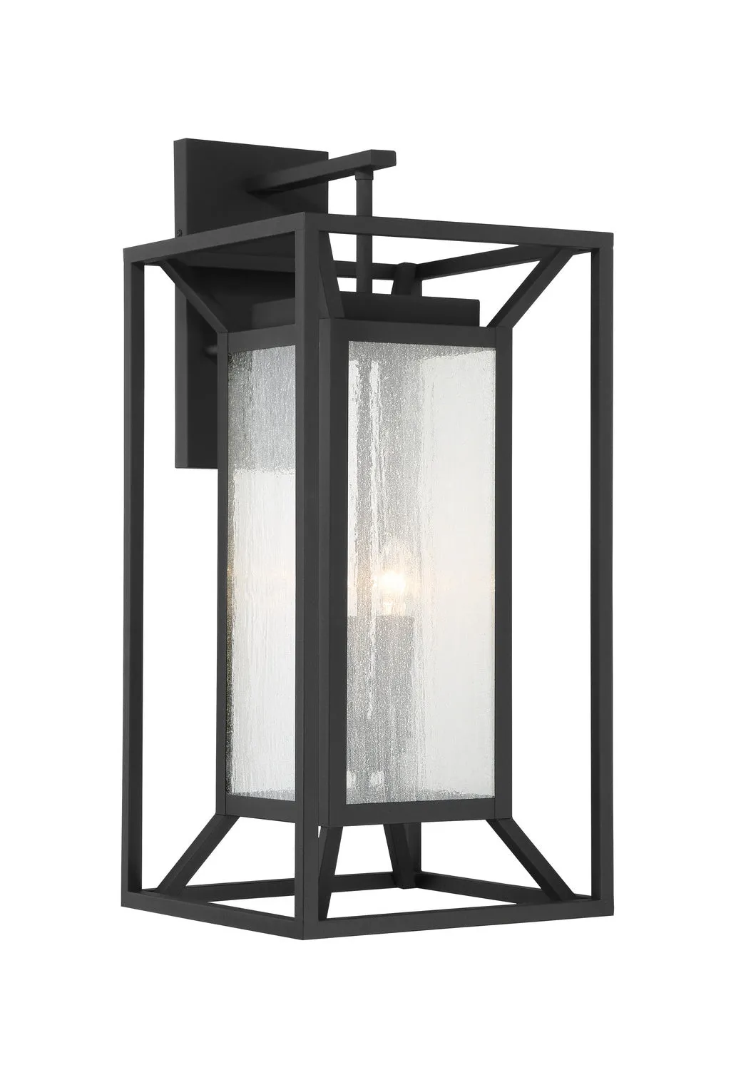 Harbor View Four Light Wall Mount in Sand Coal