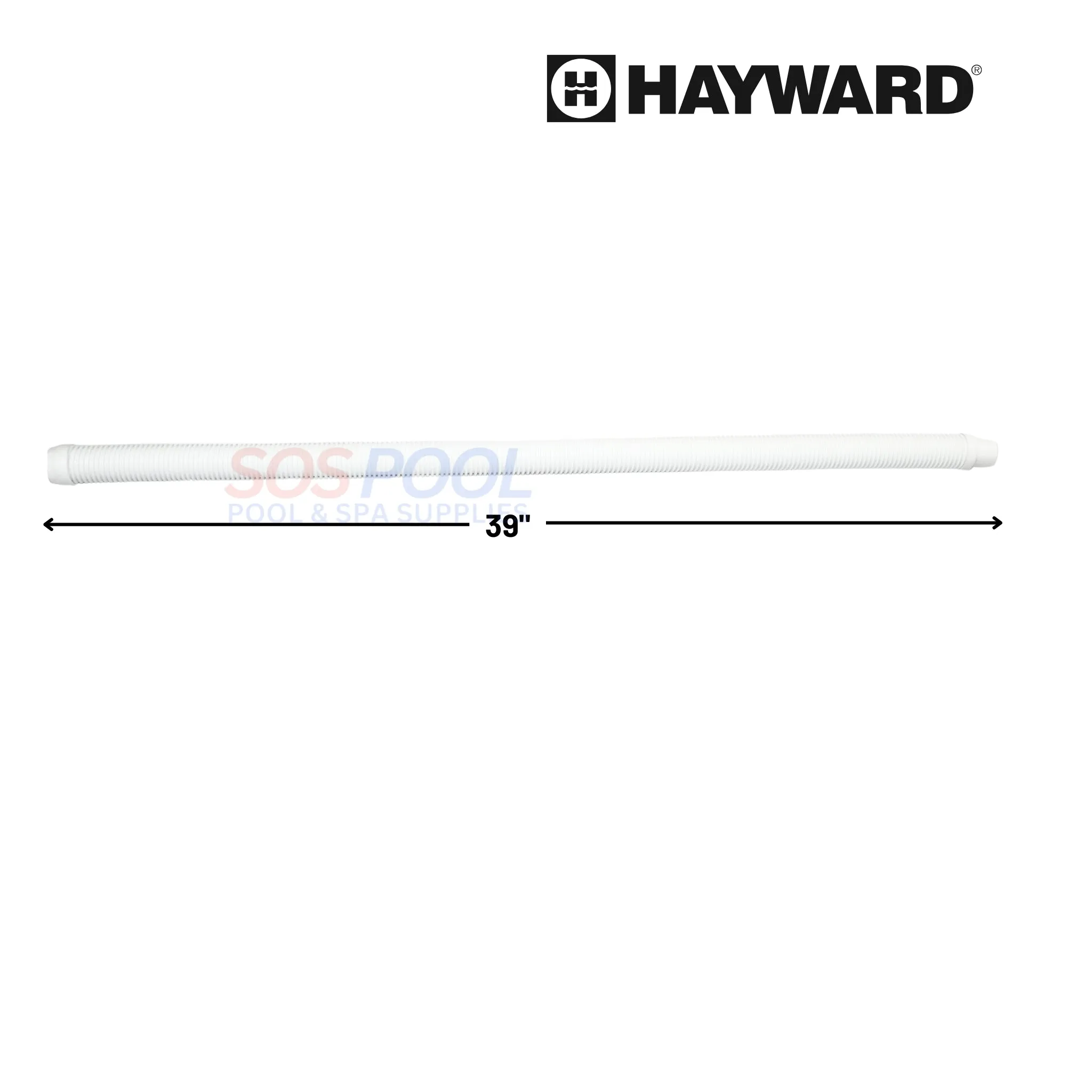 Hayward Sectional Hose Kit For Navigator and Aquanaut | White | 9 Standard And 1 Leader | 39" | PVCHK1900WH