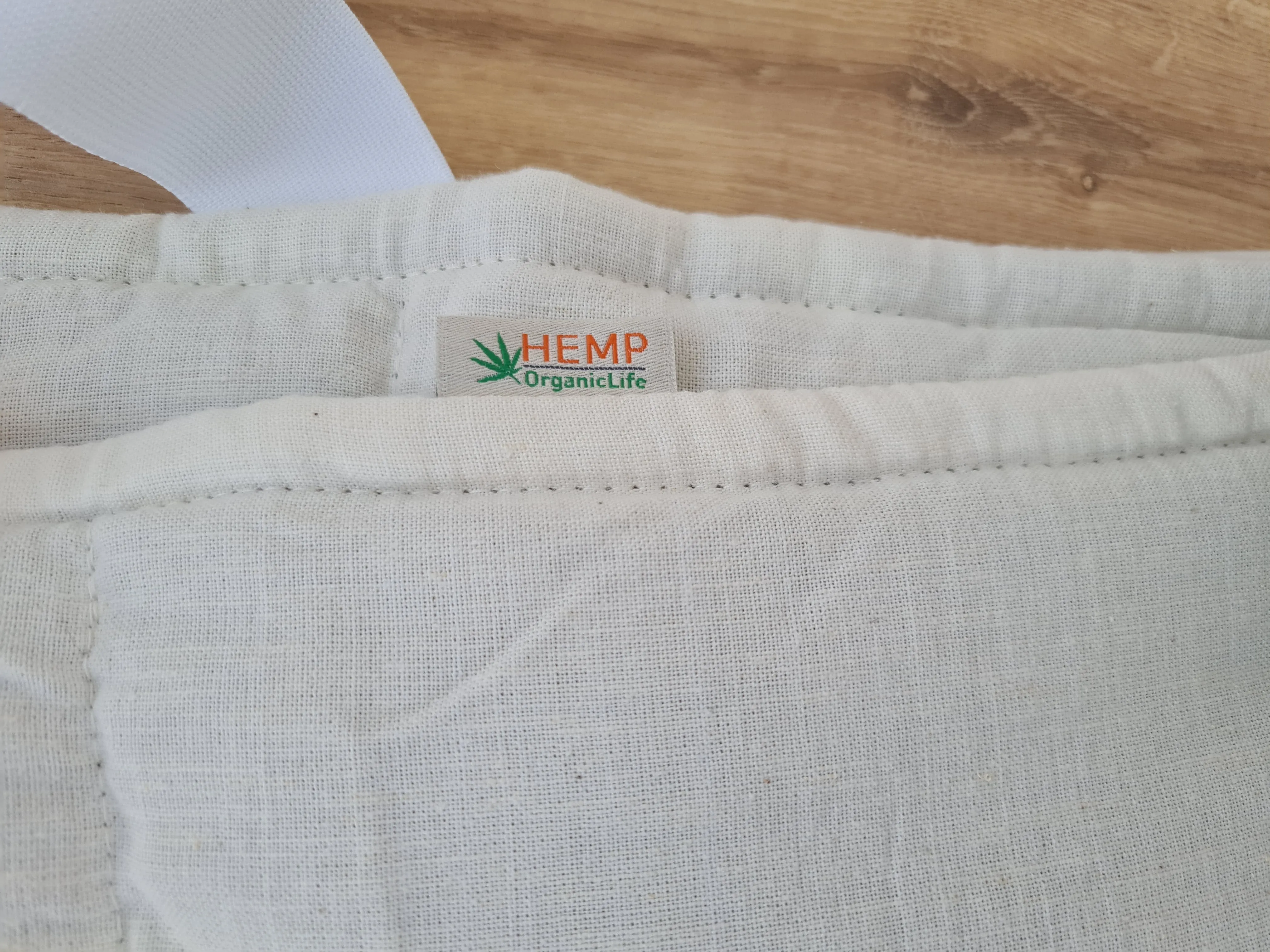 HEMP mattress pad cover breathable Hemp fabric with hemp fiber filler inside earth friendly Queen Full, Twin, King size