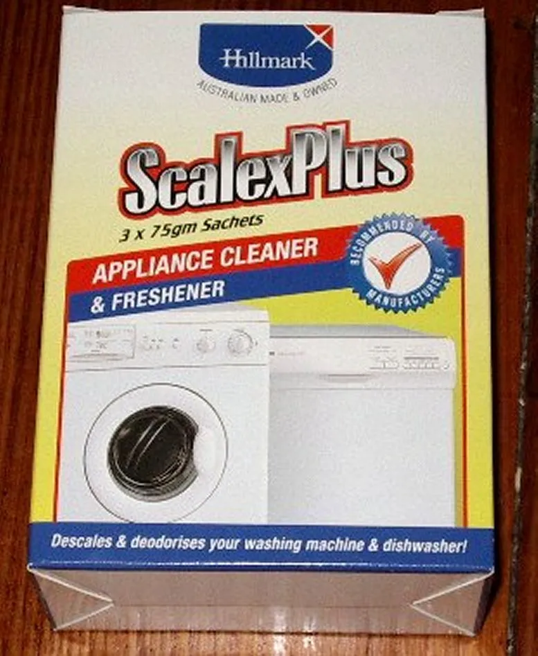 Hillmark ScalexPlus Appliance Cleaner & Descaler (3 satchels) - Part # CL012