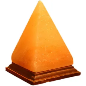 Himalayan Crystal USB Plug Creative Pyramid Shaped Salt Lamp