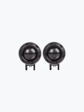 HJG Single LED Grey Round Lense Fog Light Pair 40W