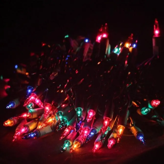 Holiday Cheer Christmas Light Set 100 Pcs.